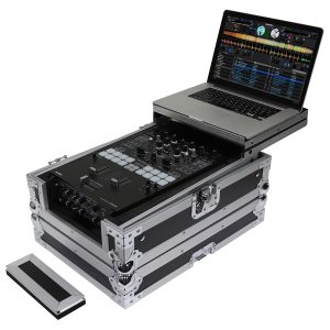 10" Format DJ Mixer Case with Extra Deep Rear Compartment