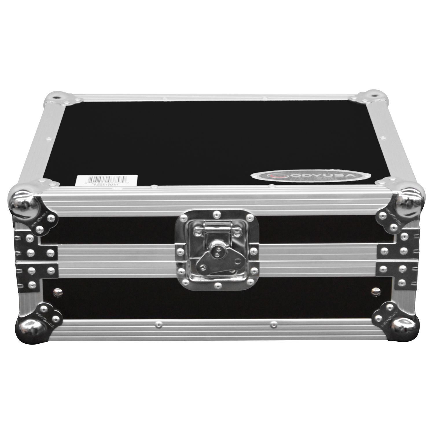 Universal Low Profile 12" Format DJ Mixer Flight Case with Glide Platform - Image 5