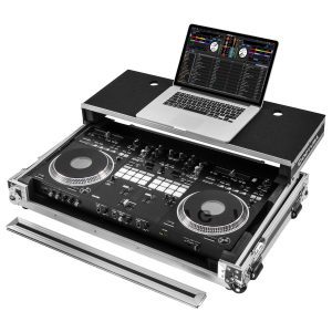 Pioneer DDJ-REV7 Glide Style Flight Case with Wheels and Laptop Platform