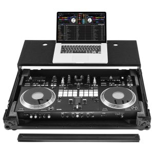 Pioneer DDJ-REV7 Black Glide Style Flight Case with Wheels and Laptop Platform