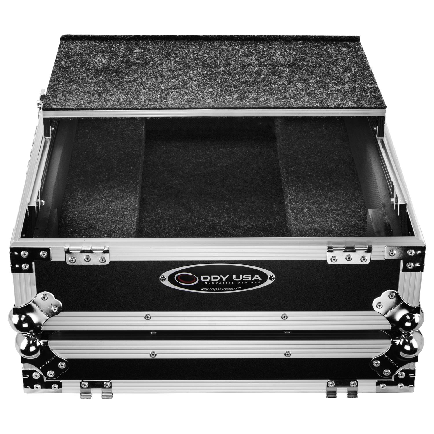Pioneer DJM-V10 ATA Flight Case with Glide Laptop Platform - Image 12