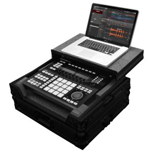Black Native Instruments Maschine Studio Flight Case with Glide Platform