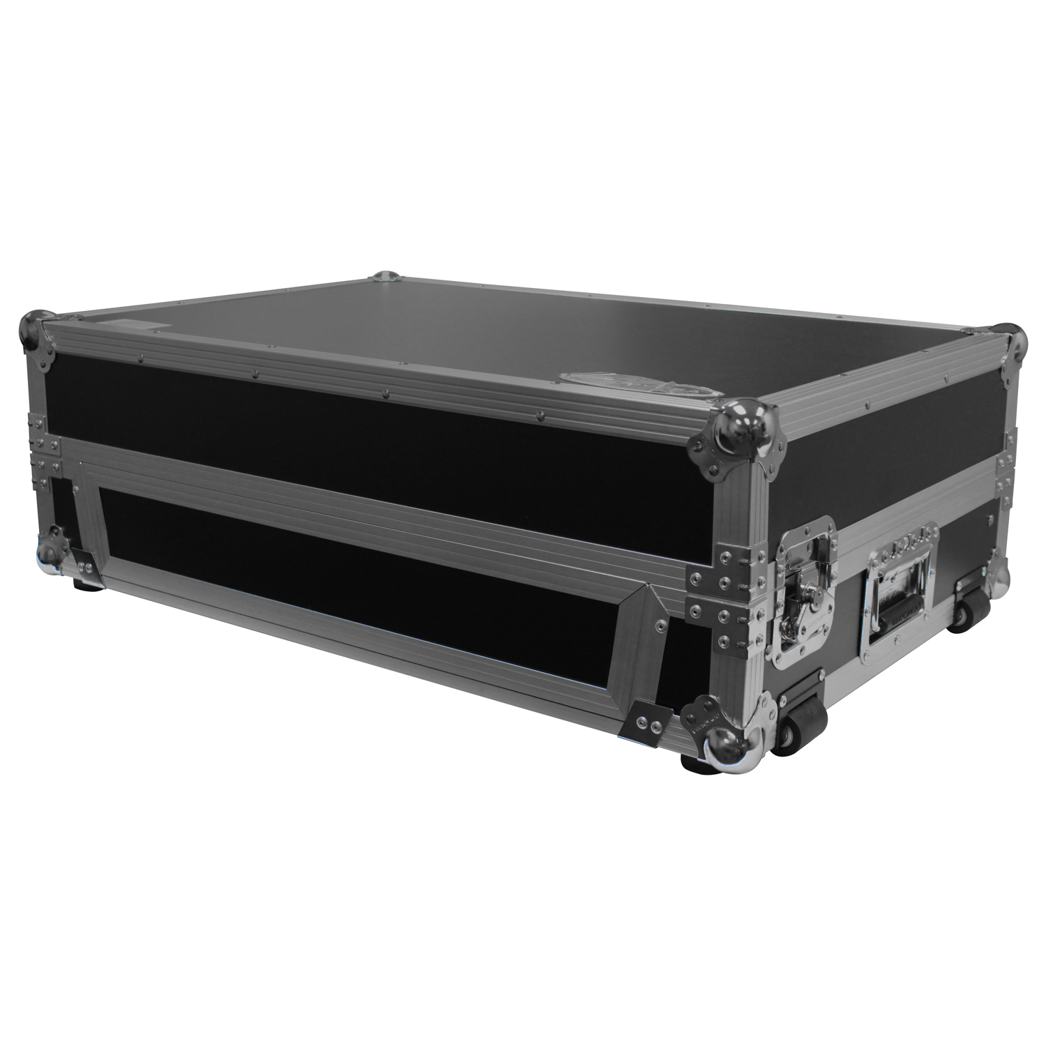Denon MCX8000 Flight Case with 2U Rack Space, Wheels, and Glide Platform - Image 10