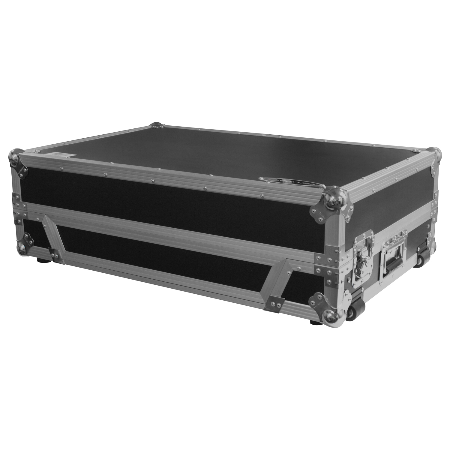 Numark NS7 / NS7II / NS7III Flight Case with 1U Rack Space and Glide Platform - Image 6
