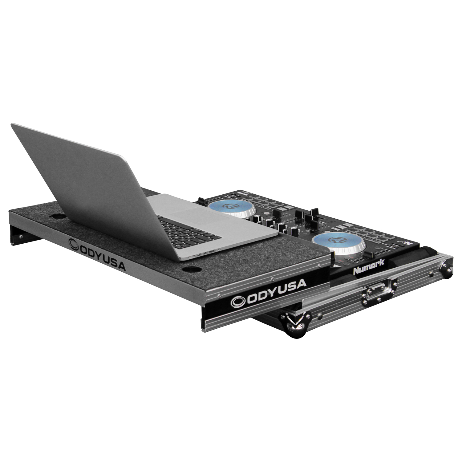 Low Profile Numark NV / NVII Flight Case with Glide Platform - Image 2