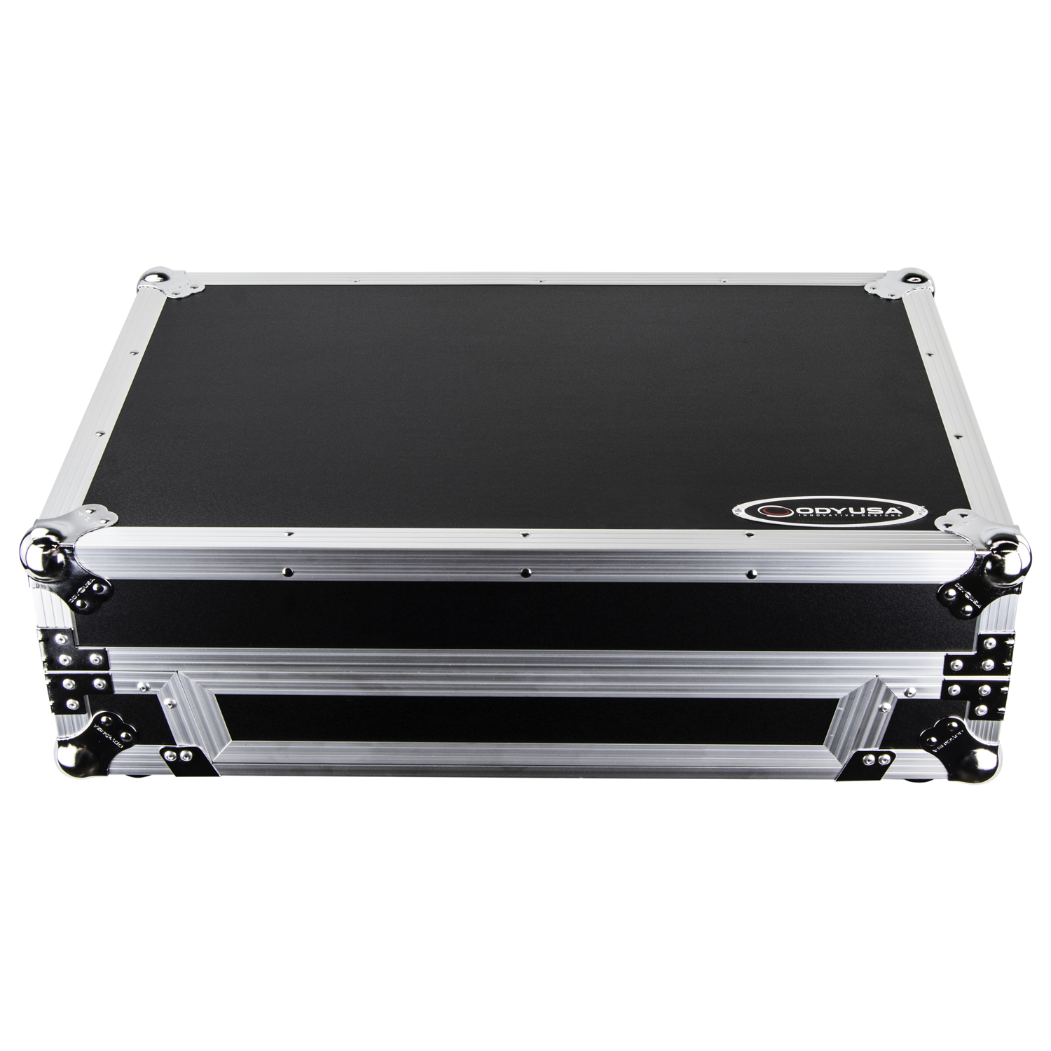 Pioneer DDJ-800 / XDJ-RR Flight Case with Bottom 1U Rack Space and Glide Platform - Image 11