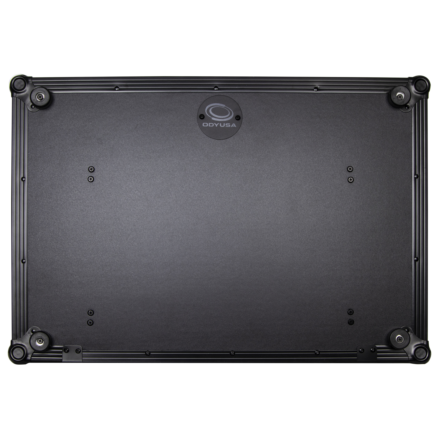 Black Pioneer DDJ-800 Flight Case with Bottom 1U Rack Space and Glide Platform - Image 13