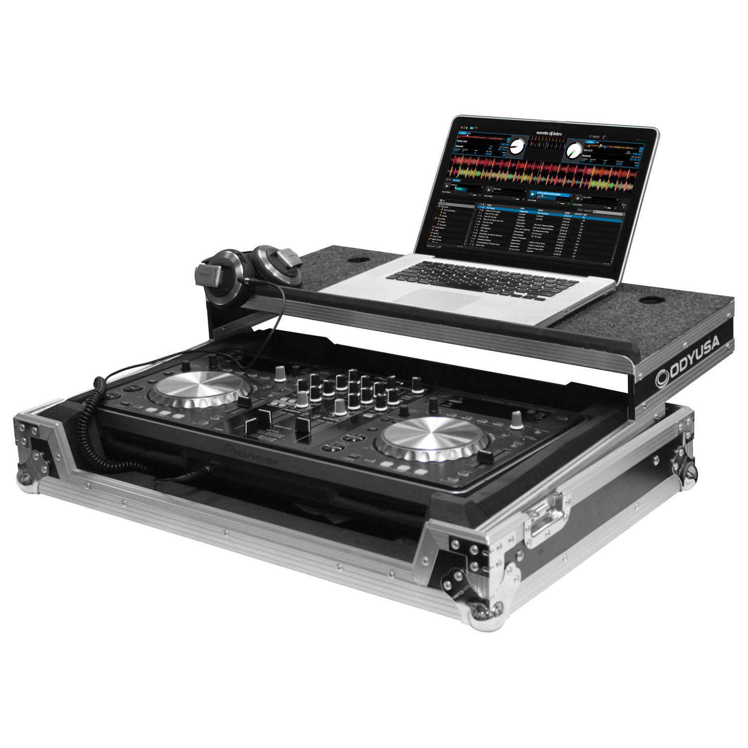 Pioneer XDJ-R1 Flight Case with Glide Platform