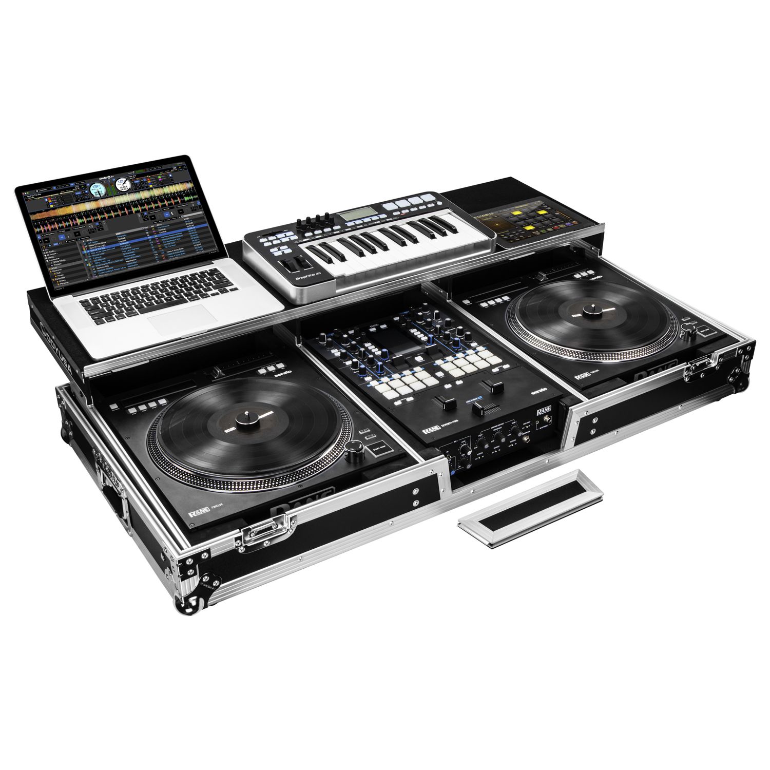 Rane Seventy / Seventy-Two and Rane Twelve Remixer Glide Style DJ Coffin Case - Image 3