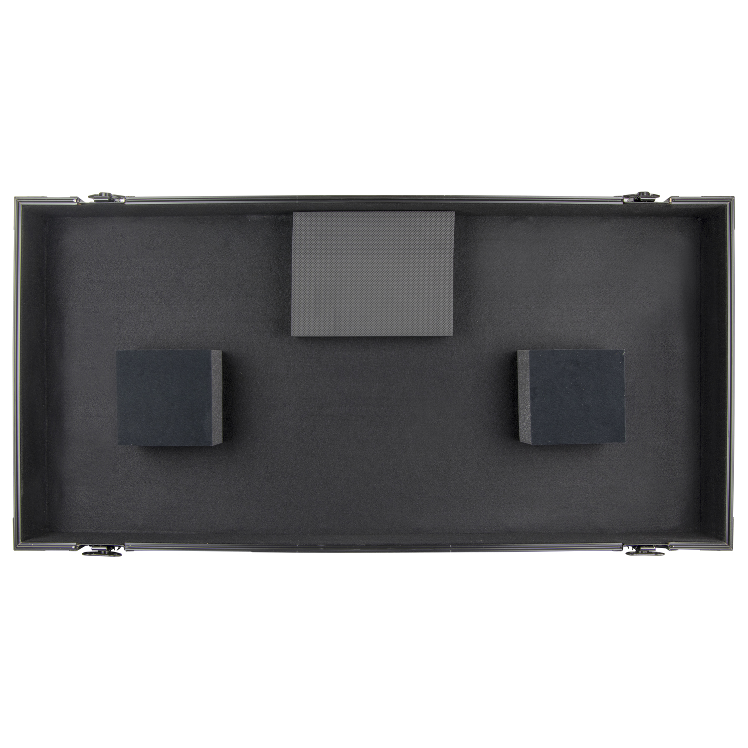 Black Low Profile Rane Twelve and Rane Seventy / Seventy-Two Coffin Flight Case with Glide Platform - Image 8