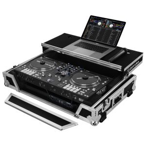 RANE ONE MKII / RANE ONE Flight Case with 1U Rack Space and Glide Platform