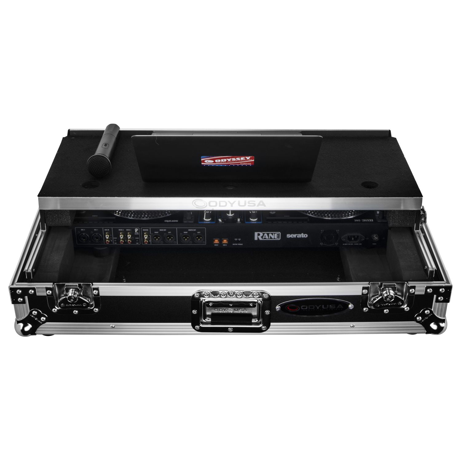 RANE ONE MKII / RANE ONE Flight Case with 1U Rack Space and Glide Platform - Image 4