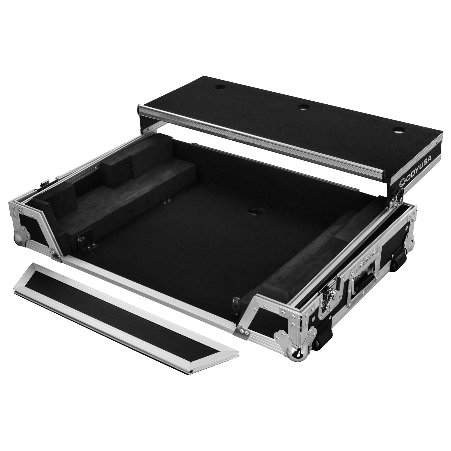 RANE ONE MKII / RANE ONE Flight Case with 1U Rack Space and Glide Platform - Image 7