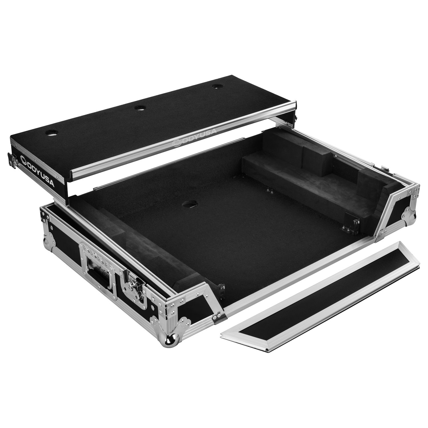 RANE ONE MKII / RANE ONE Flight Case with 1U Rack Space and Glide Platform - Image 9