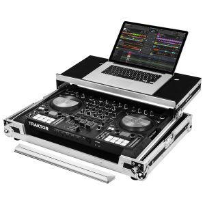 Native Instruments Traktor Kontrol S4 MK3 Flight Case with Glide Platform