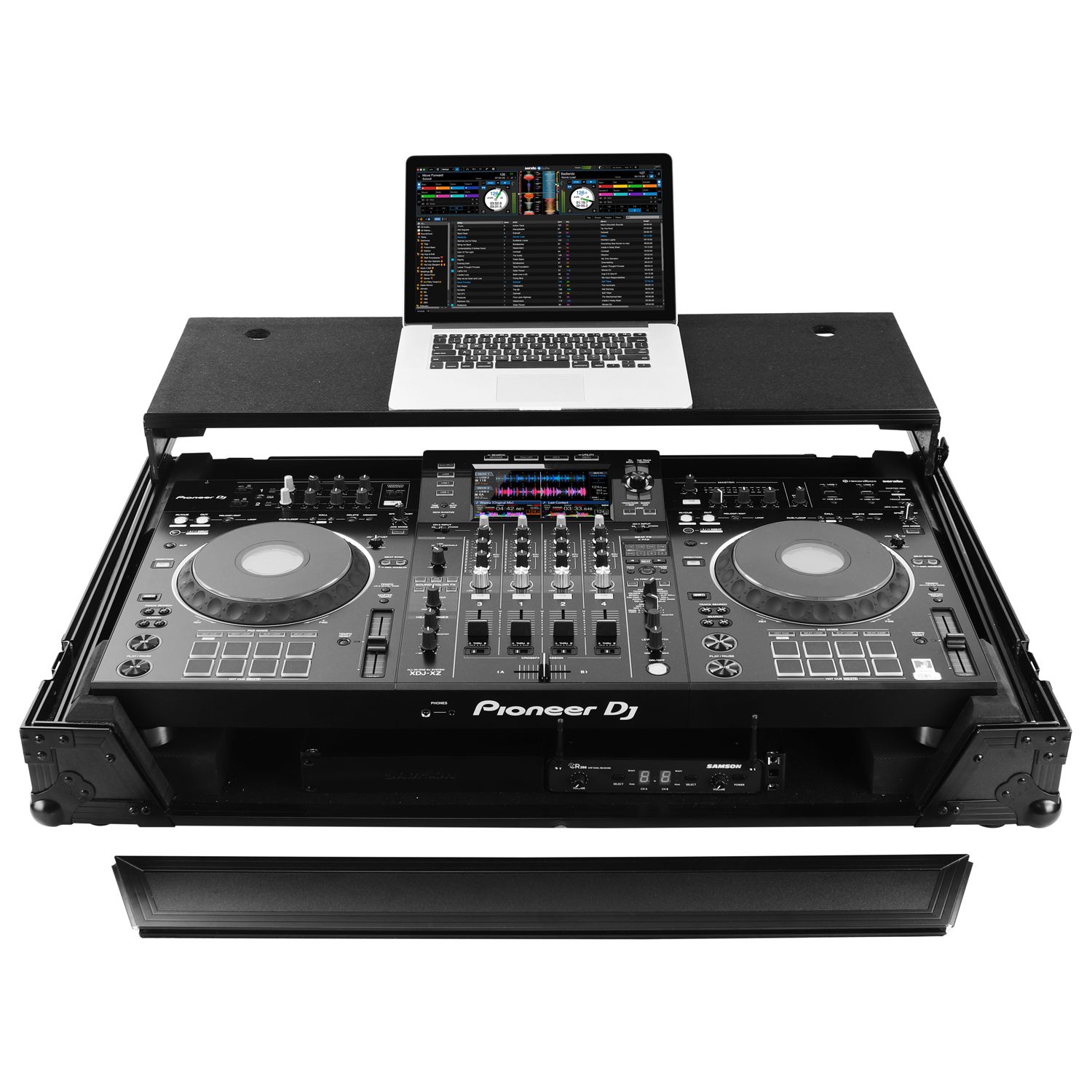 Pioneer XDJ-XZ Black Label Glide Style Case With Wheels and 1U Rack - Image 2