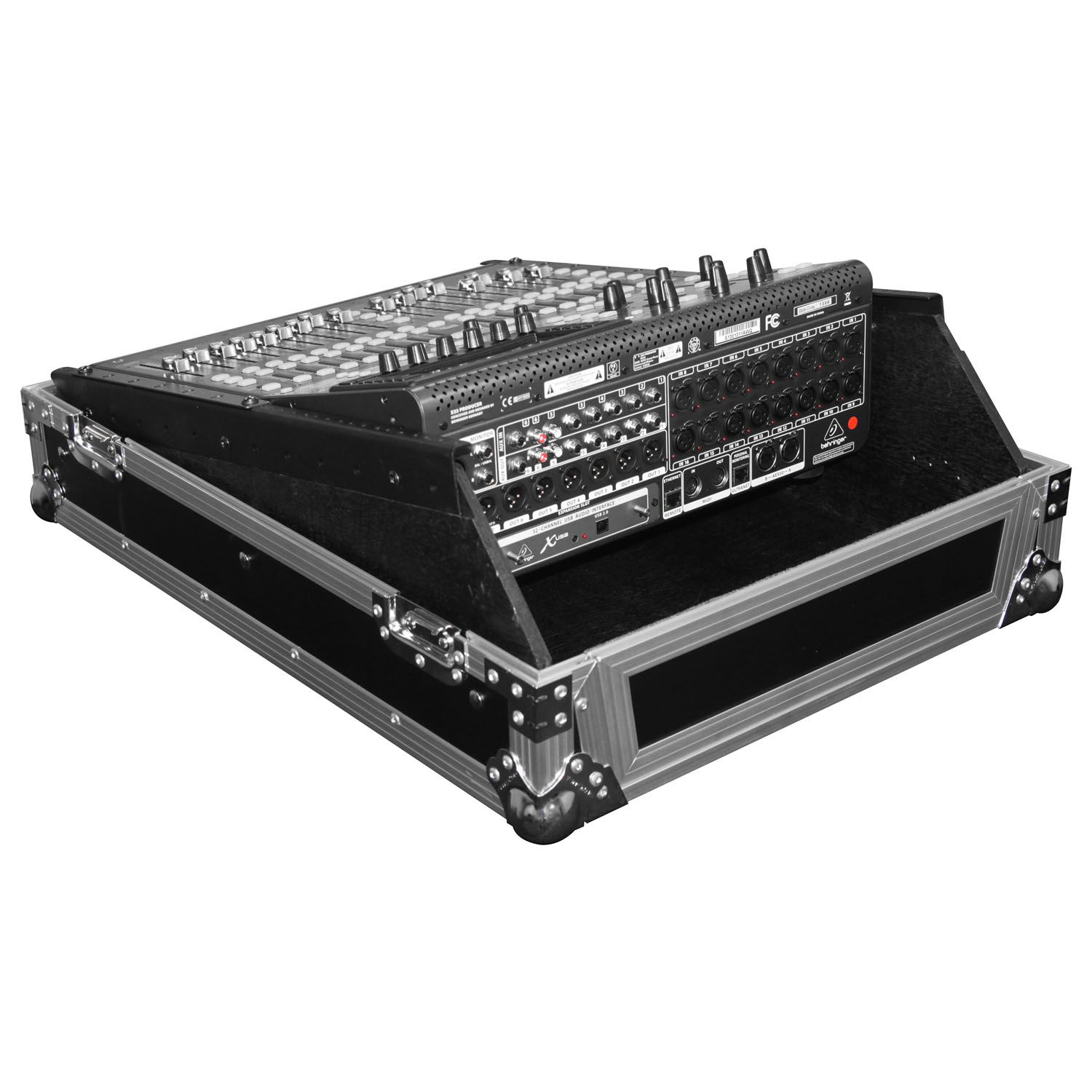 Universal 13U Rack Mountable Mixer Flight Case - Image 3