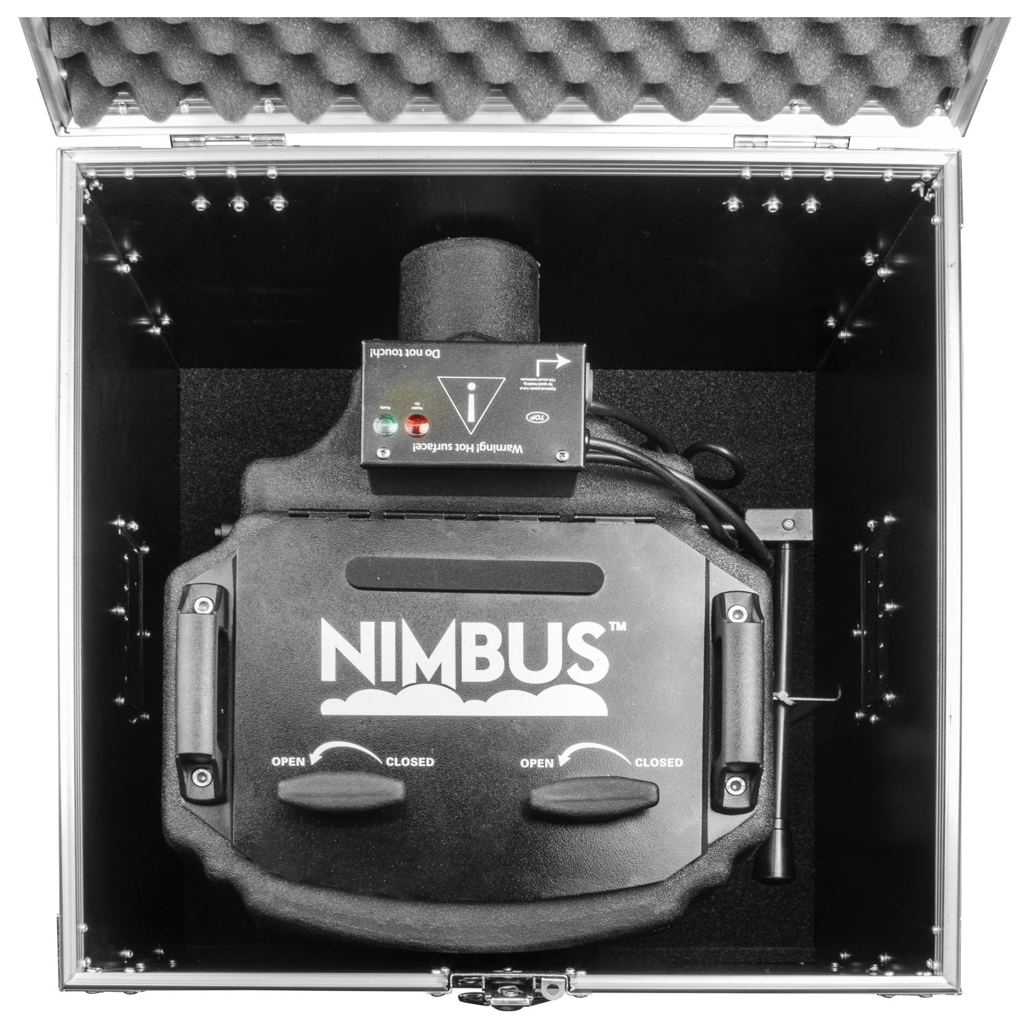 Chauvet Nimbus Dry Ice Fog Machine Flight Case - Old - Image 2