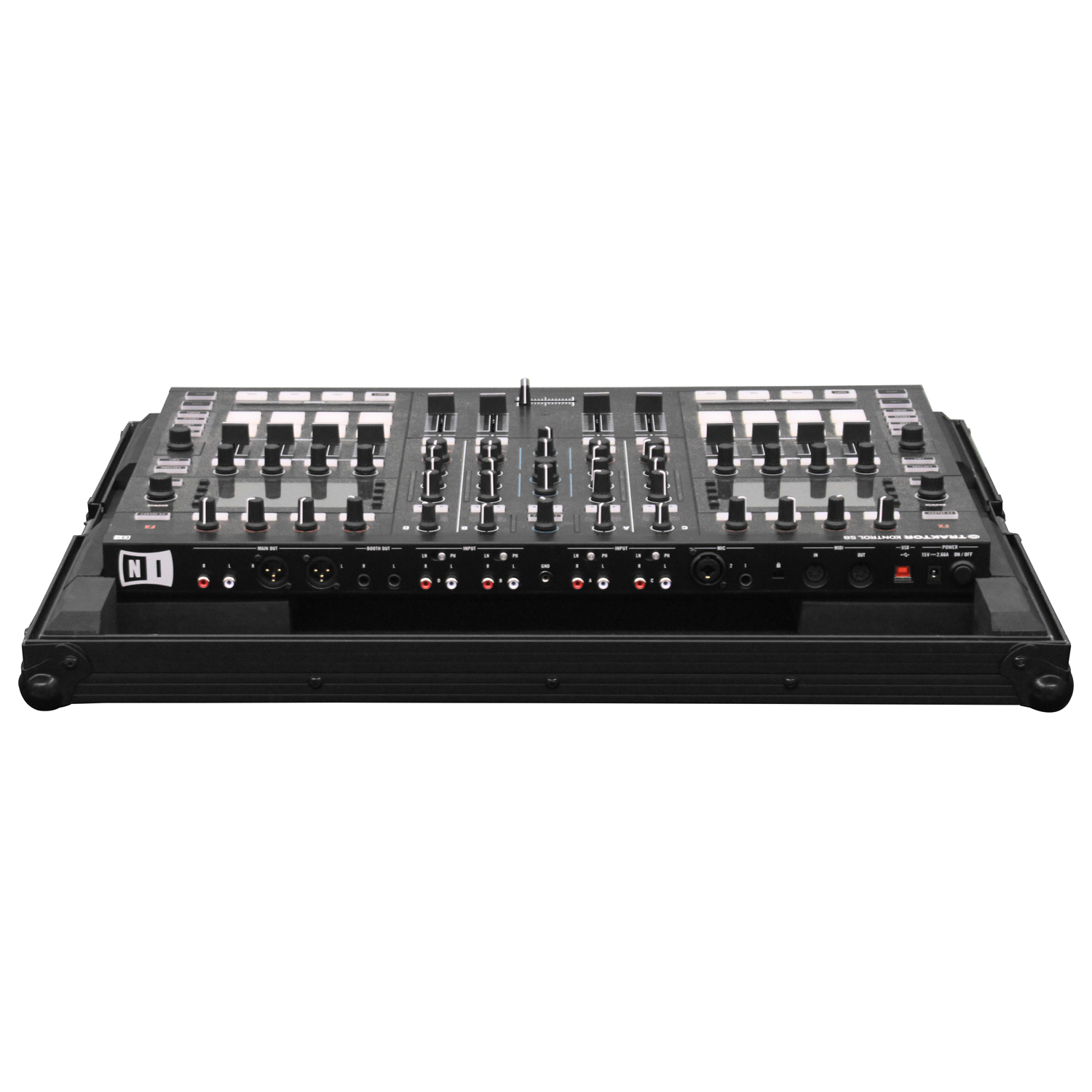 Black Low Profile Native Instruments Traktor Kontrol S8 Flight Case - Image 4