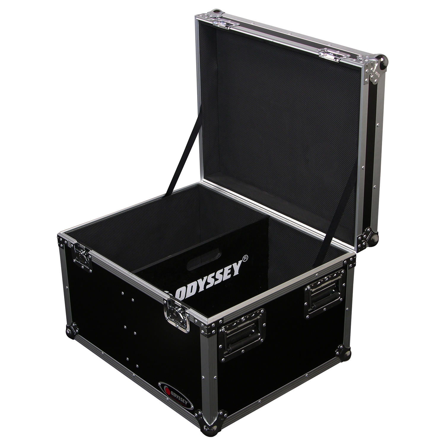24.5" x 16" x 19.5" Interior Utility Trunk Touring Flight Case with Organizing Dividers