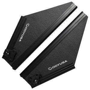 Black Angled Glide Platform Panels