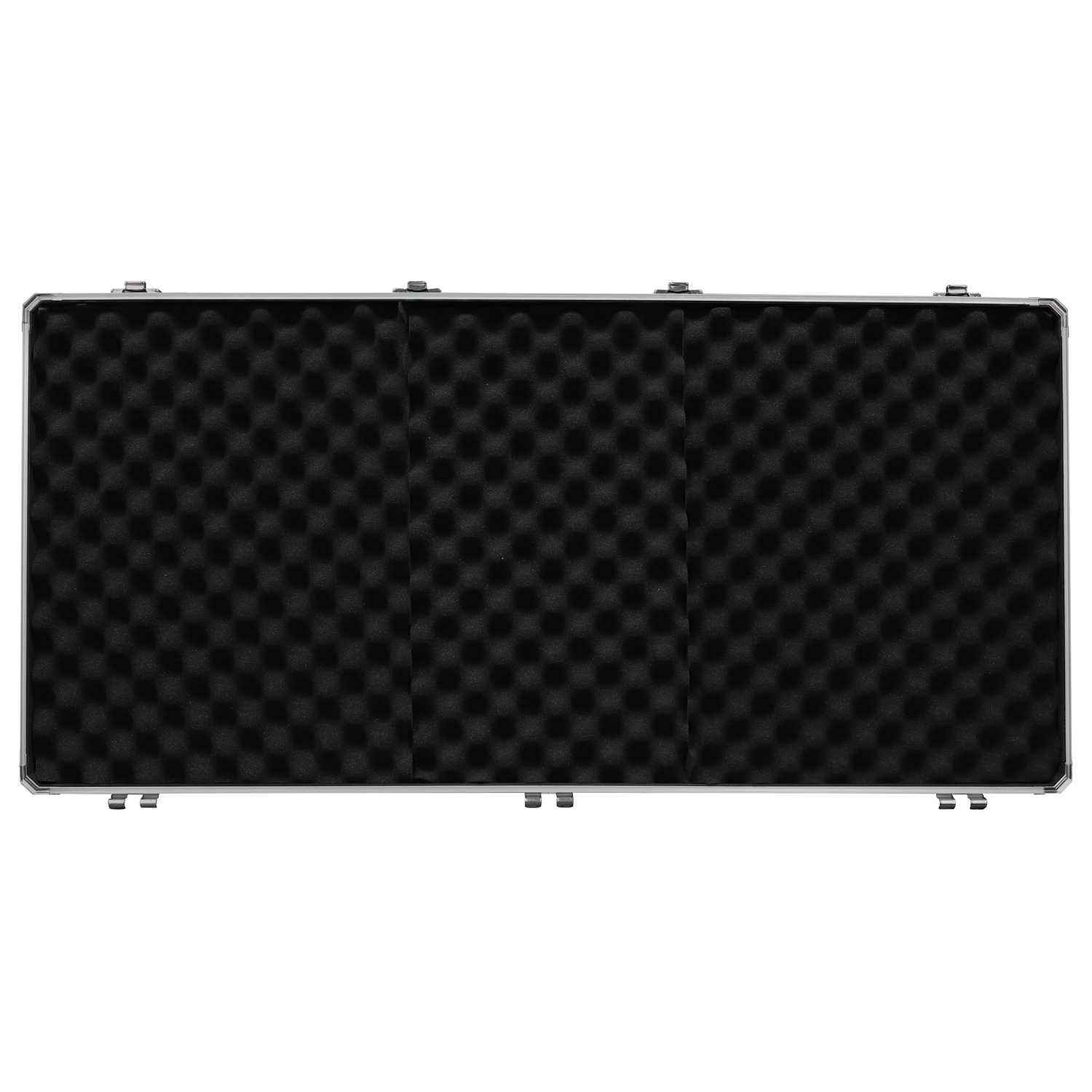 KROM Series Black Compact 10" Format DJ Mixer and Two Numark PT01 Turntables Coffin Case - Image 11