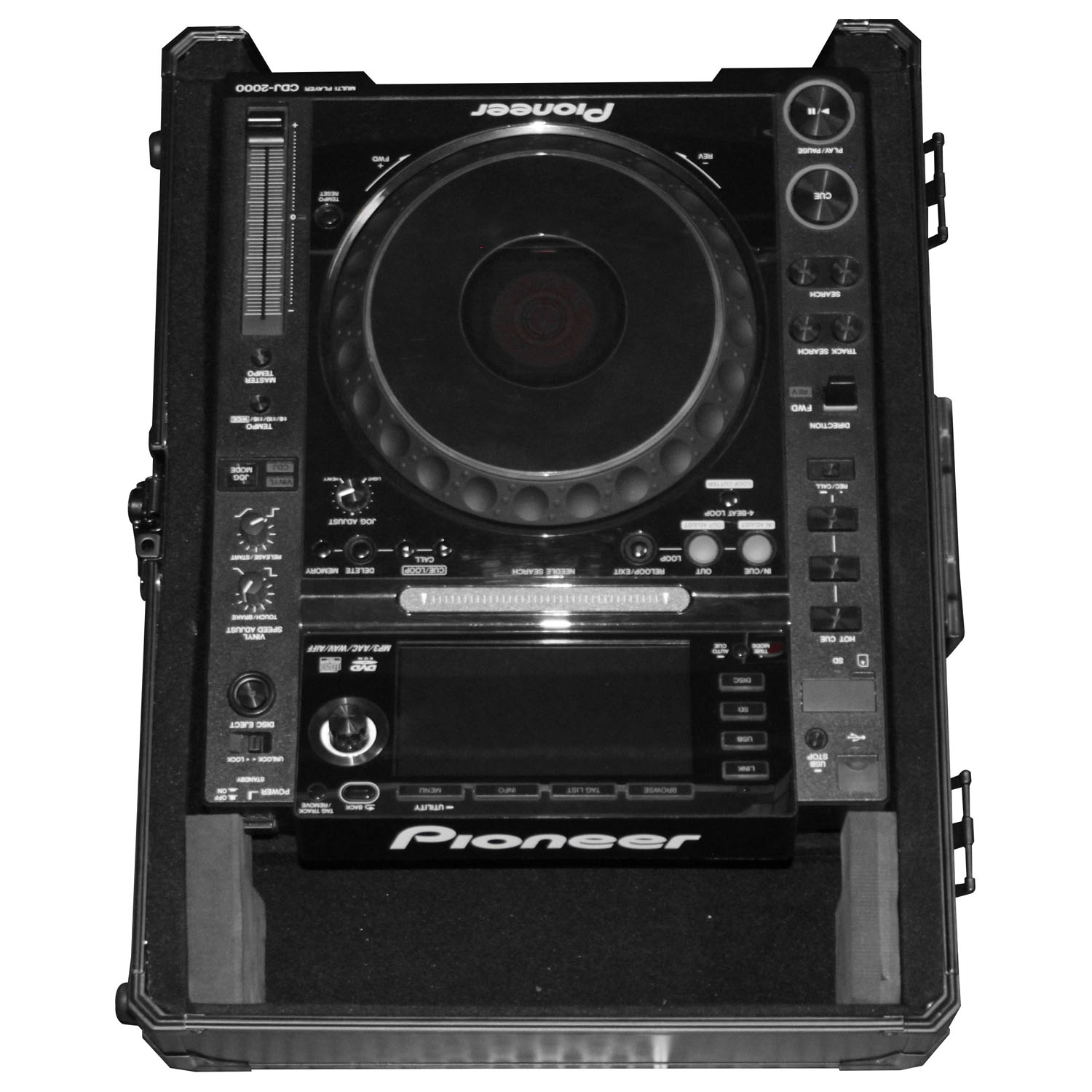 KROM Series Black Universal 12" Format DJ Mixer / Large Format Media Player Carrying Case - Image 5