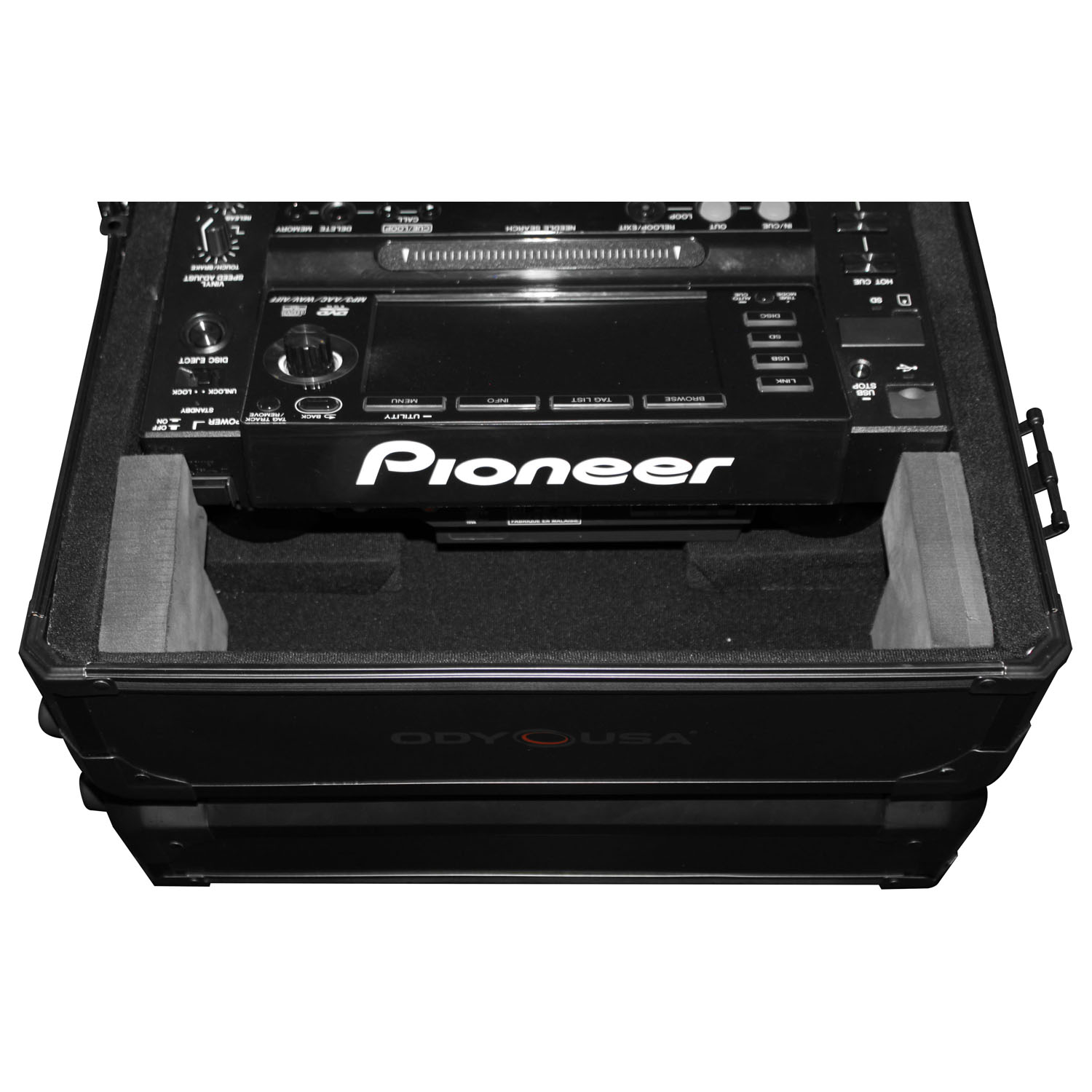 KROM Series Black Universal 12" Format DJ Mixer / Large Format Media Player Carrying Case - Image 6