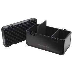 Black KROM Record / Utility Case for 120 7" Vinyl Records