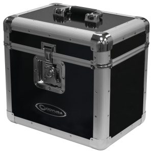 KROM Series Black Record / Utility Case for 70 12" Vinyl Records & LPs
