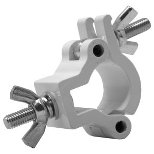 3/4" Half Coupler, Fits 0.75-1" OD Tube, 132 lb Load, White