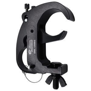Ultra Swift Clamp, Fits 2" Tube, 330 lb Load Capacity, Black