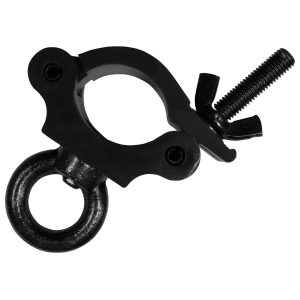 Pro Half Coupler with Eye Bolt, Fits 2" Tube, 1100 lb Load, Black