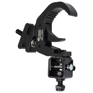 Swivel Quick Clamp, Fits 2" Tube, 330 lb Load Capacity, Black