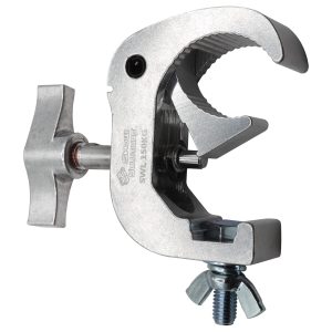 Pro Quick Clamp, Fits 2" Tube, 330 lb Load Capacity, Silver