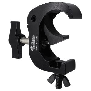Pro Quick Clamp, Fits 2" Tube, 330 lb Load Capacity, Black