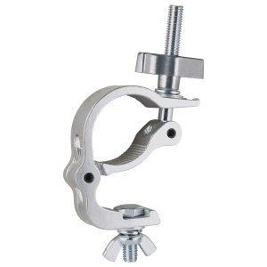 Trigger Clamp, Fits 1-3/8 - 2" Tube, 220 lb Load Capacity, Polished Natural