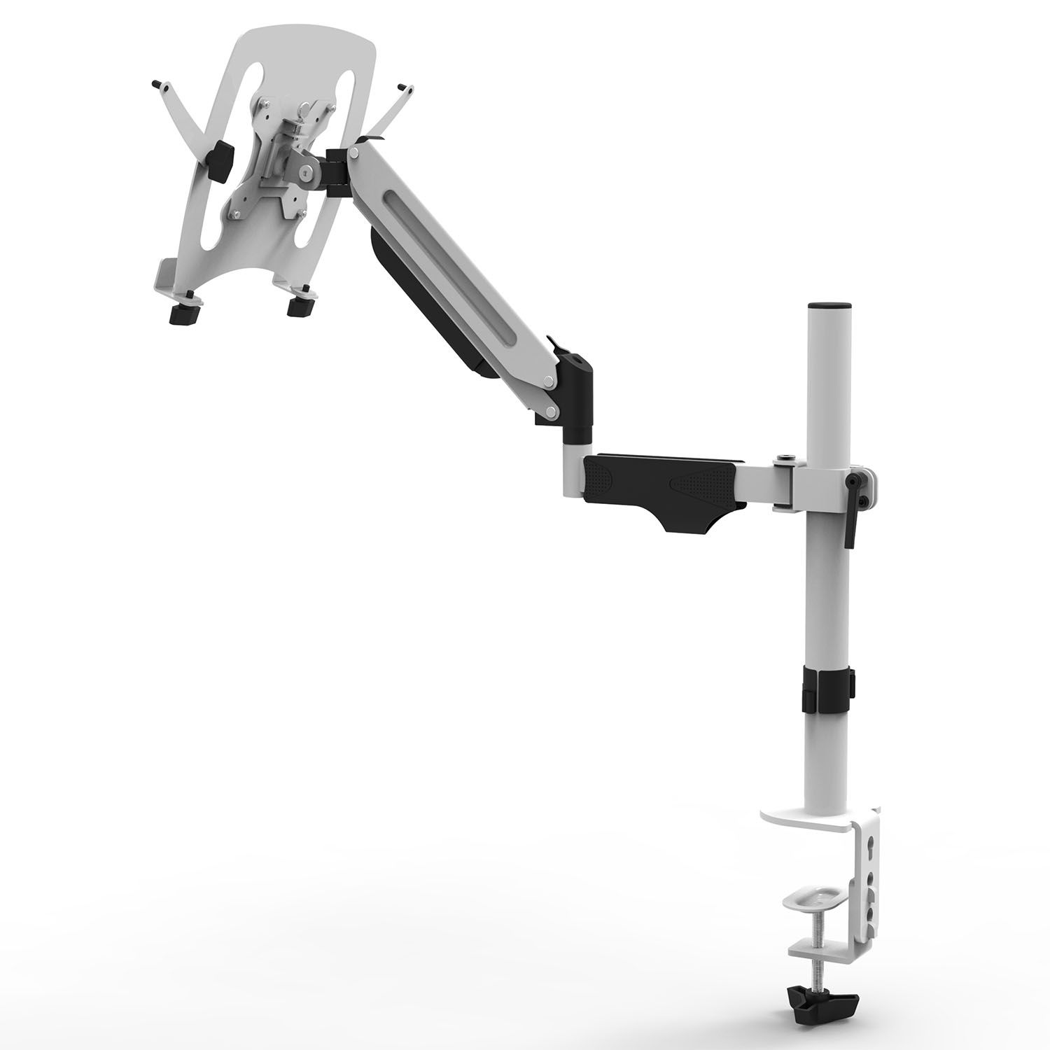Odyssey Laptop Mount Arm Stand in White - Image 3