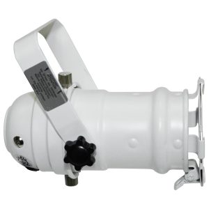 White Aluminum Par 16 Light Fixture