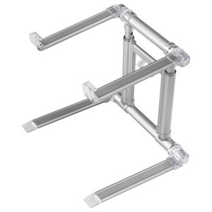 L-Stand 360 Laptop/Tablet Quick Setup Folding Stand (Mac Silver)