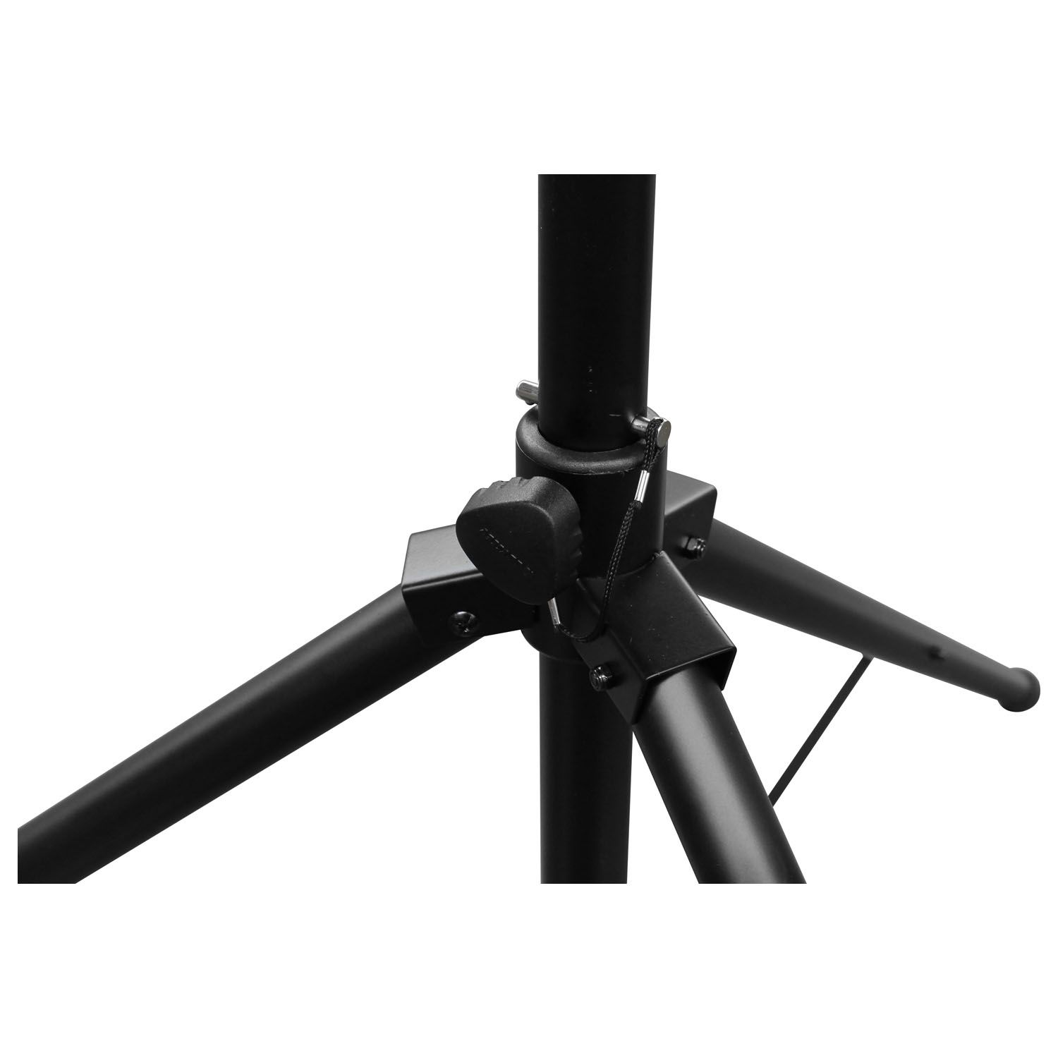 Black 10' Wide Halo Ring Mobile Lighting System with Height Adjstable Crank and Carrying Bags - Image 3