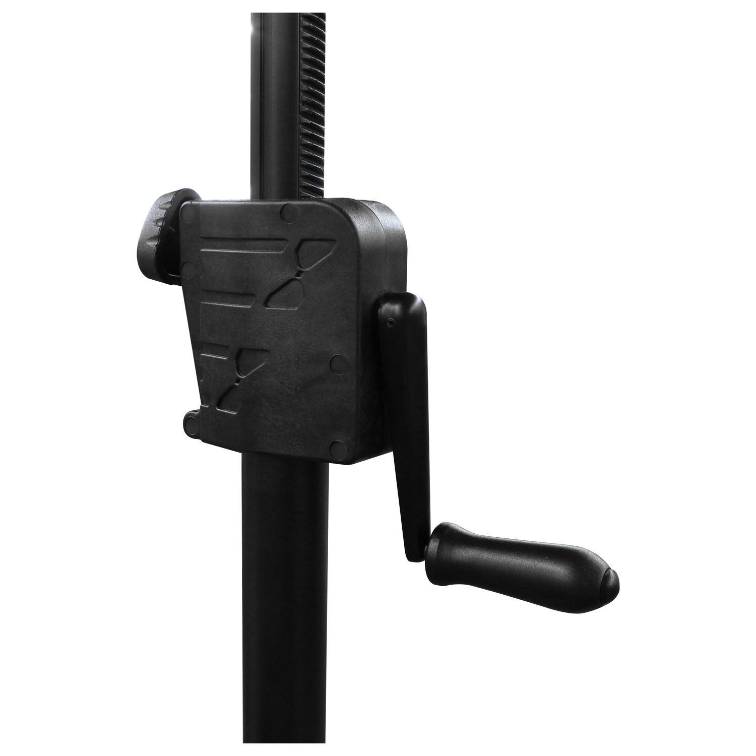 Black 10' Wide Halo Ring Mobile Lighting System with Height Adjstable Crank and Carrying Bags - Image 4