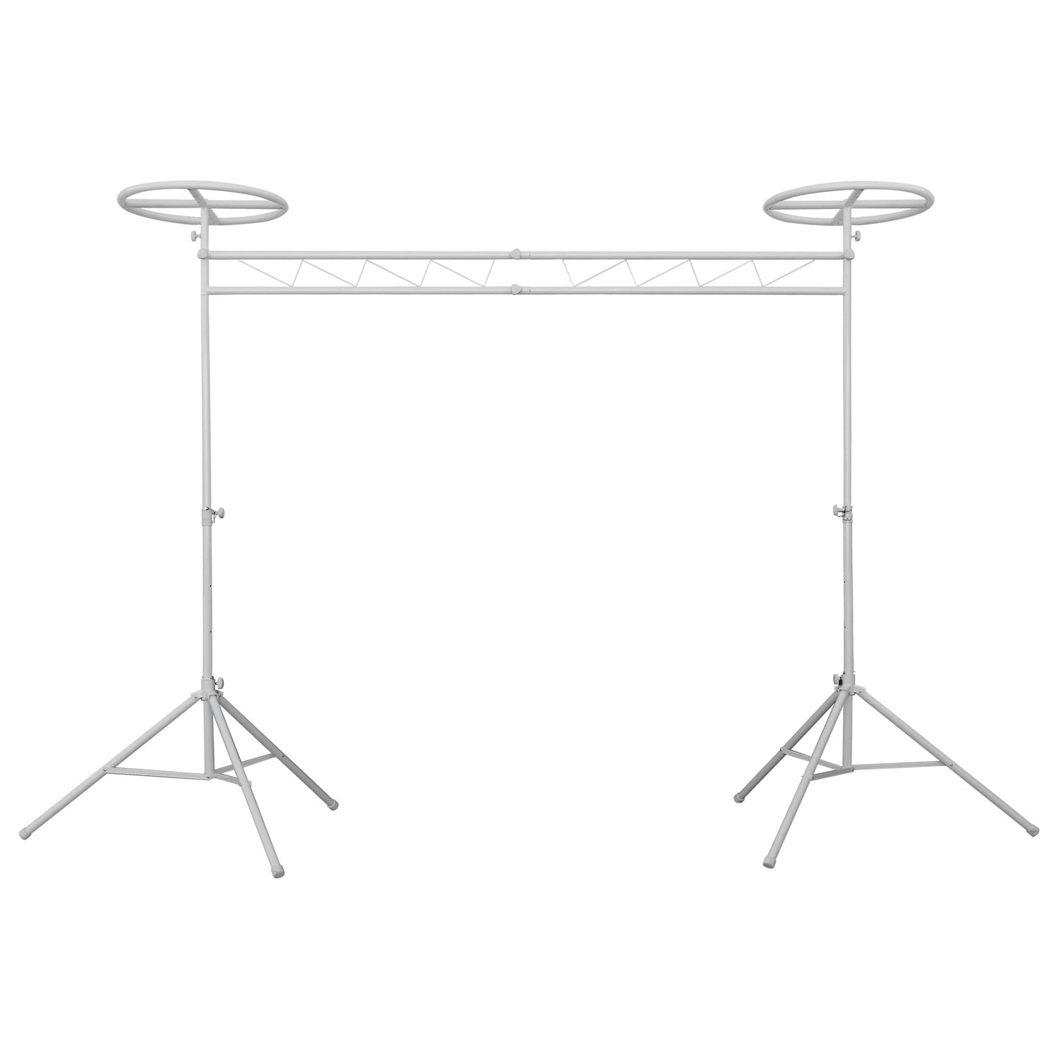 White 10' Wide Halo Ring Mobile Lighting System