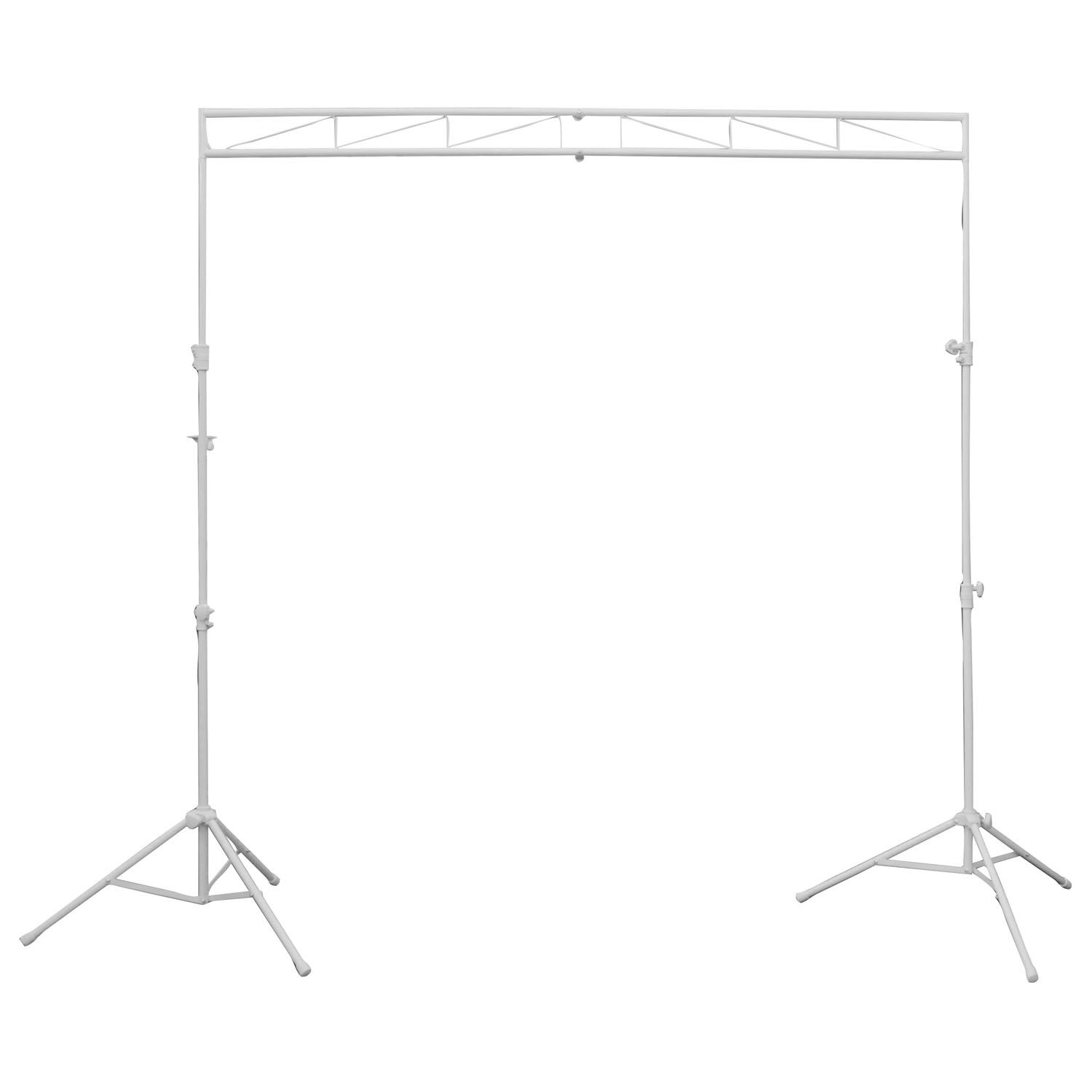 White 8' Wide Portable Truss System