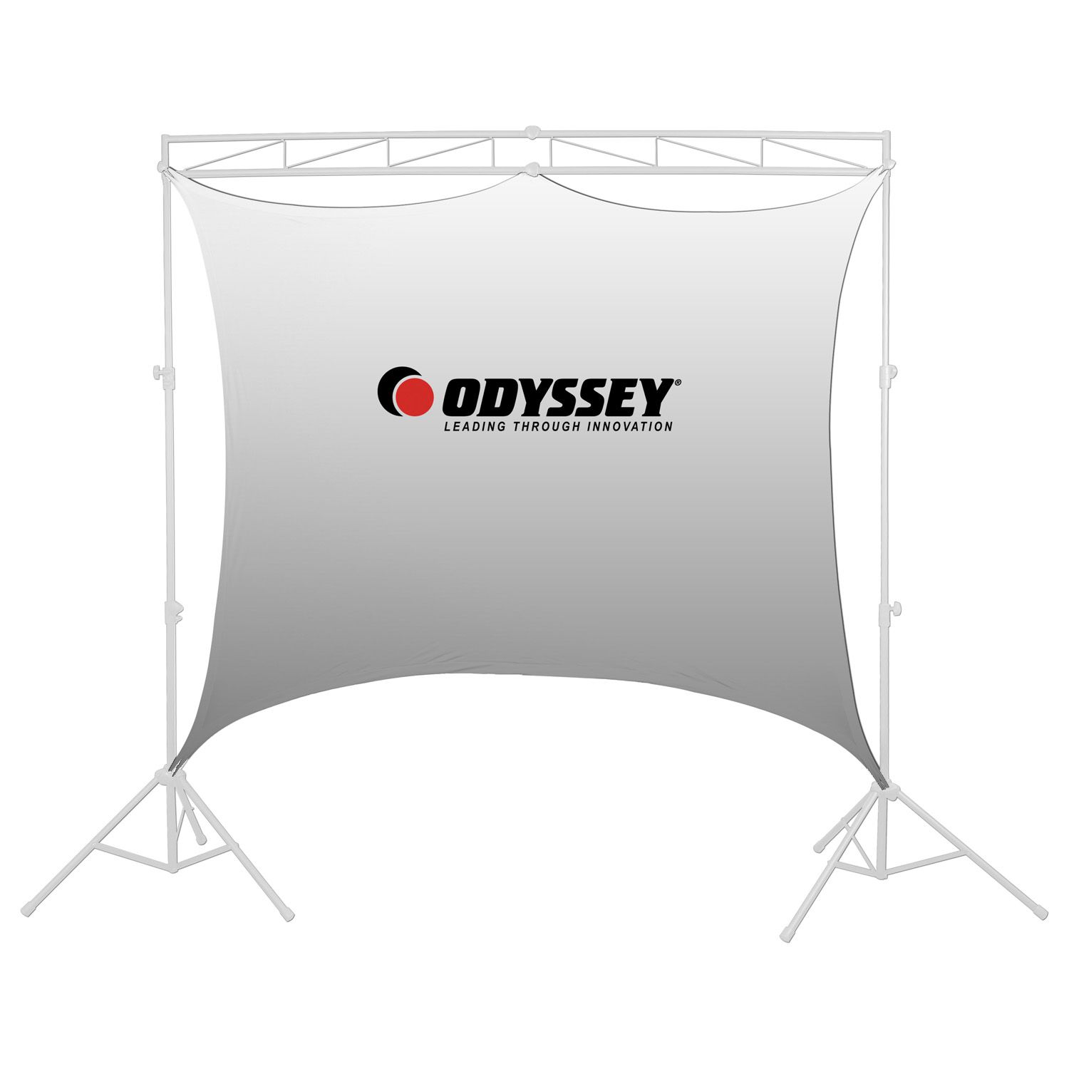 White VSS-8 Video Projection Screen System