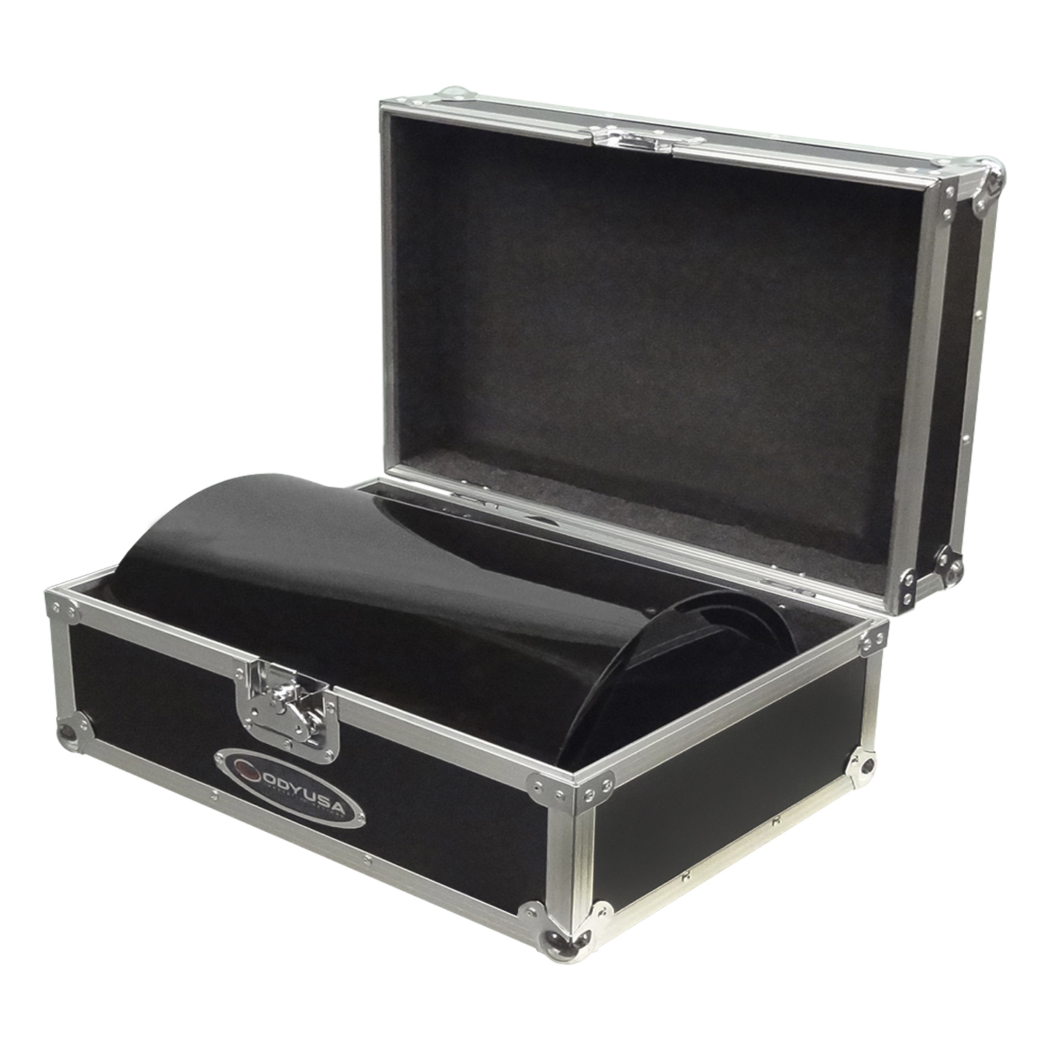 15" Tall Black Upright Decor Lighting Shield - Image 2