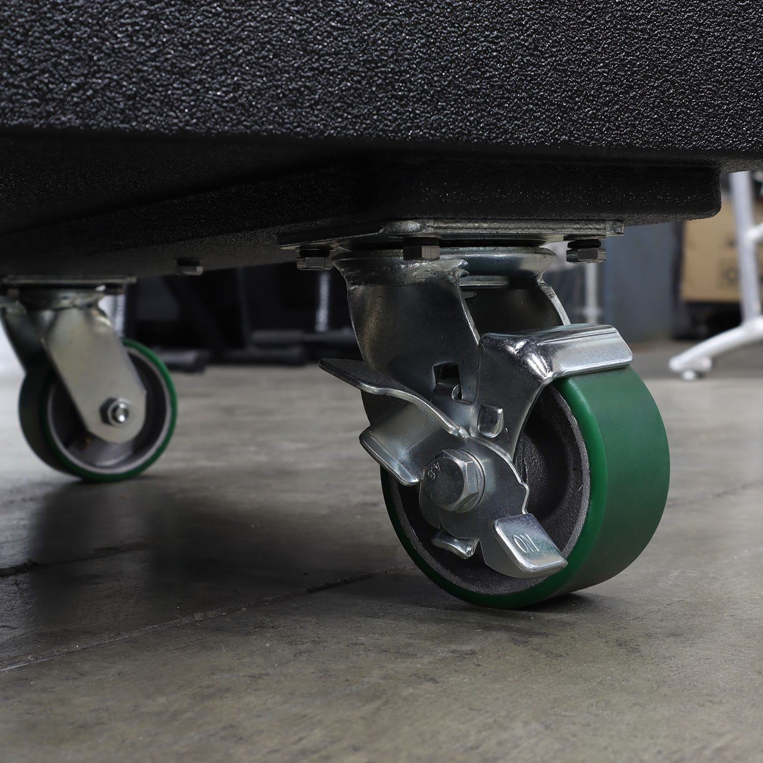 Odyssey Professional 45" x 30" x 36" Cadillac Case with Casters and Snake Cable Access Hole - Image 5