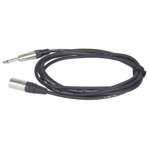 XLR Male to Mono 1/4" Male Unbalanced Microphone Cable (30 ft)