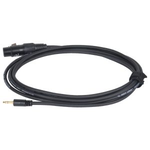 1/8" Stereo Male to XLR Female Pro Microphone Cable (10 ft)