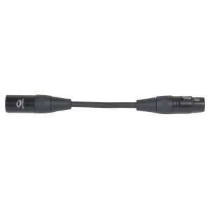 DMX Cable XLR Male to XLR Female - 3P Pro (0.5 ft)